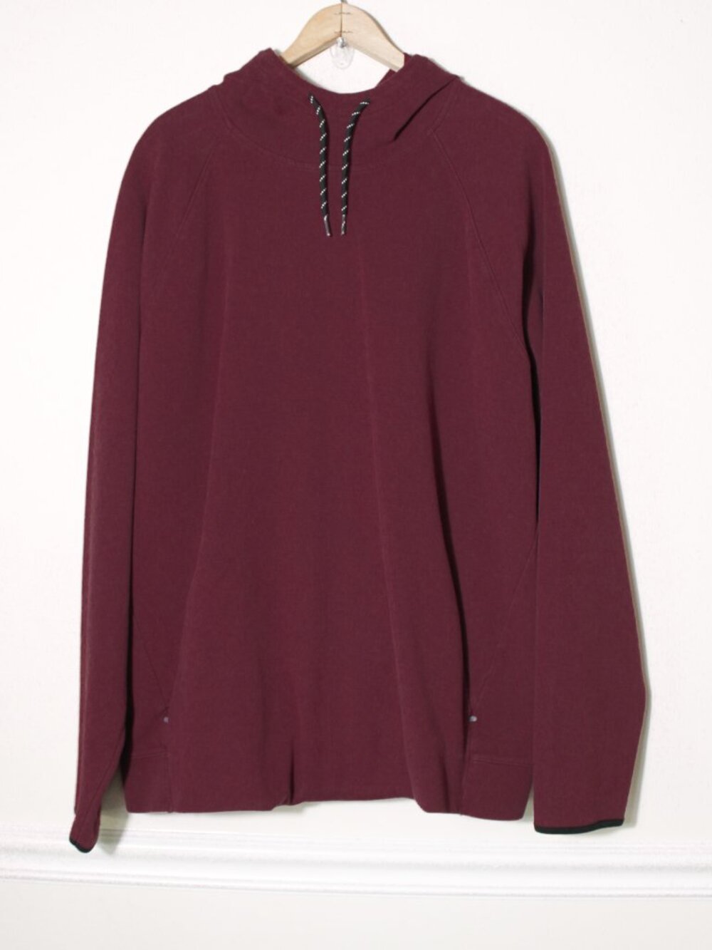 Old Navy Mens Active Dynamic Fleece Pullover Hoodie Burgundy Size XXL
